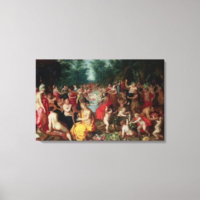Feast of the Gods Canvas Print (Front)