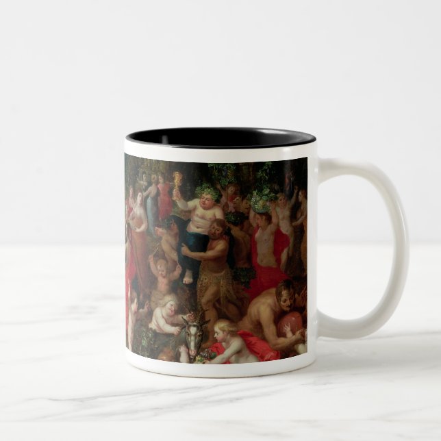 Feast of the Gods Two-Tone Coffee Mug (Right)