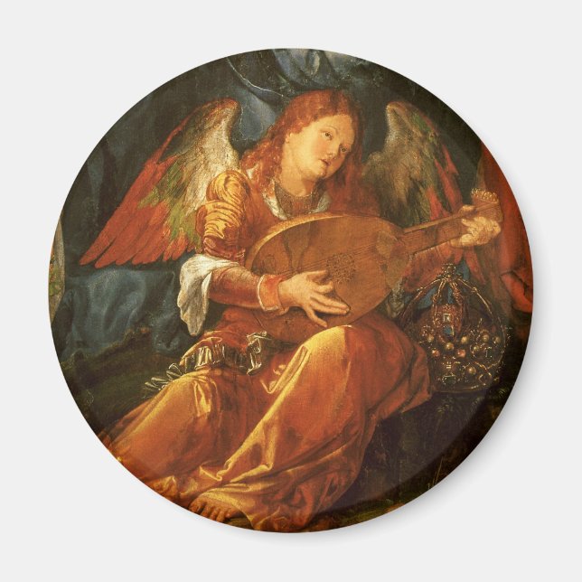 Feast of the Rose Garlands Angel by Albrecht Durer Magnet (Front)