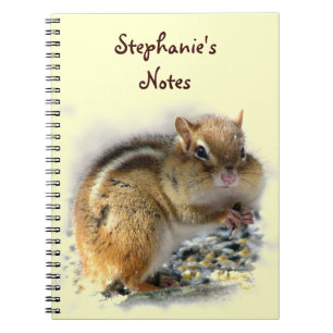 Feasting Chipmunk Notebook