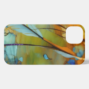 Feather Abstract  AI Art   iPhone 13 Case