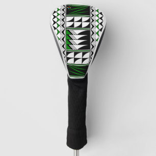 Feather Blessings in Green Golf Head Cover