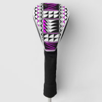 Feather Blessings in Pink Golf Head Cover