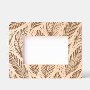 Feather Border Etched Frames