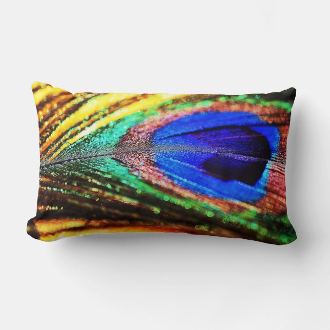 Feather by Shirley Taylor Lumbar Pillow (Front)