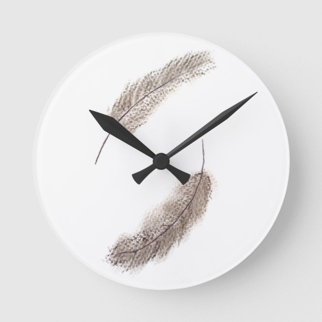feather clock (Front)