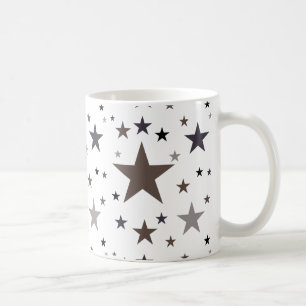 Feather Colours Stars Coffee Mug