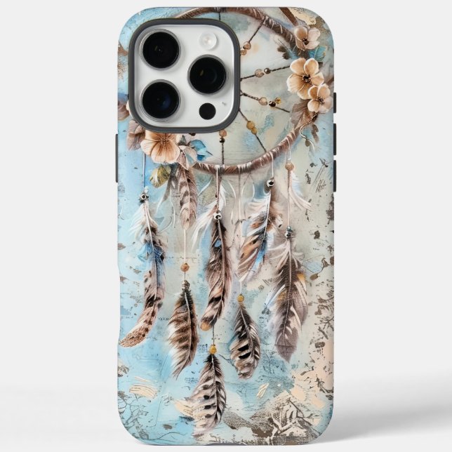 Feather Dreamcatcher iPhone 16 / coque ipad (Verso)