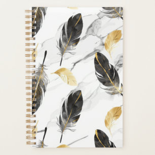 "Feather Dreams Notebook" Planner