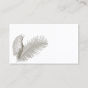 Feather Feathers Pen  business cards