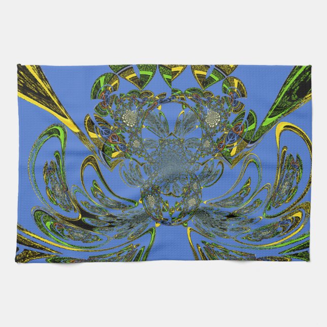 Feather Fish Kitchen Towel (Horizontal)