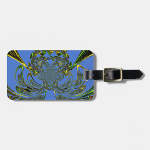 Feather Fish Luggage Tag
