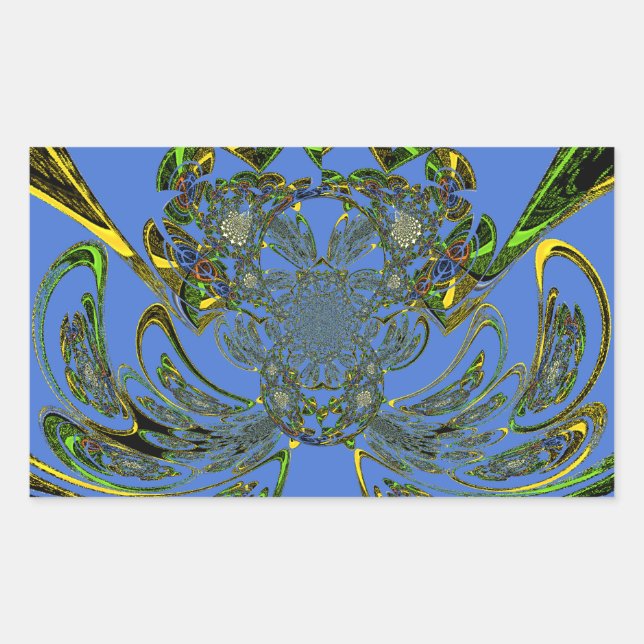 Feather Fish Sticker (Front)