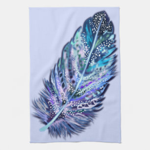 Feather Kitchen Towel - Custom Colours