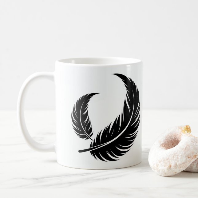 Feather Light Sip Mug/Mug Coffee Mug (With Donut)