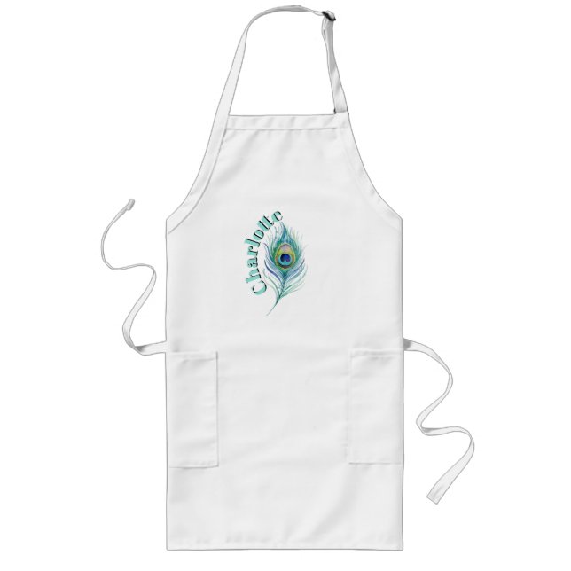 Feather Long Apron (Front)