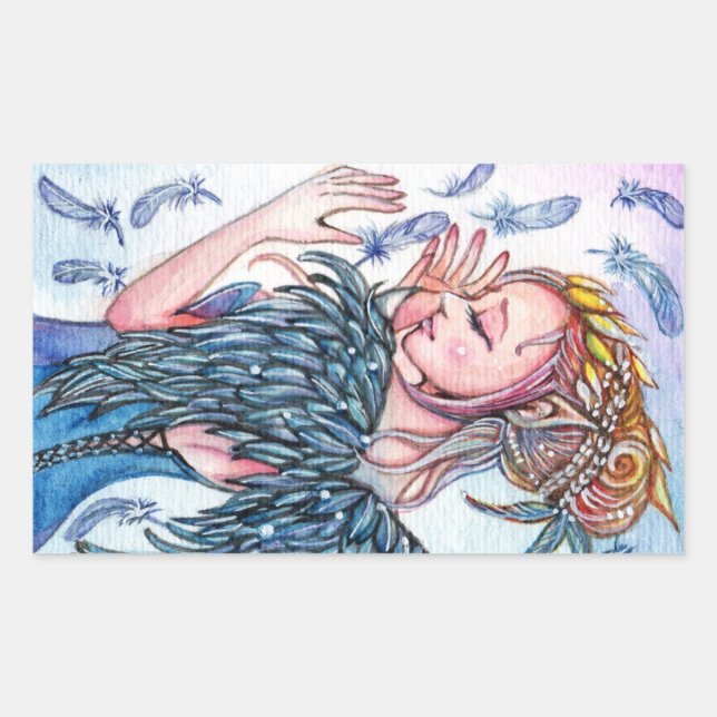 Feather Magic Sticker (Front)