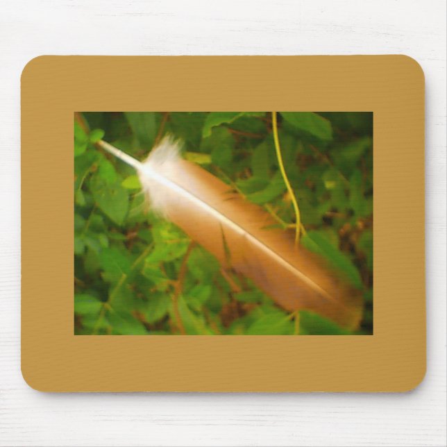 Feather Mouse Pad (Front)