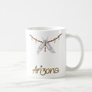 Feather Necklace Coffee Mug