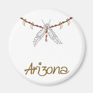 Feather Necklace Magnet