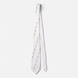 Feather of Maat Egyptian symbol Tie