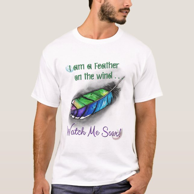 Feather on the Wind T-Shirt (Front)
