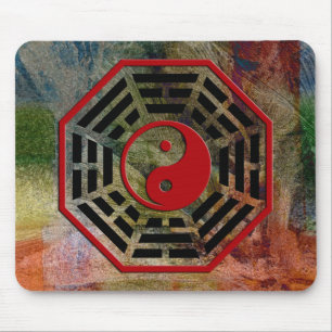 feather & PaKua Mouse Pad