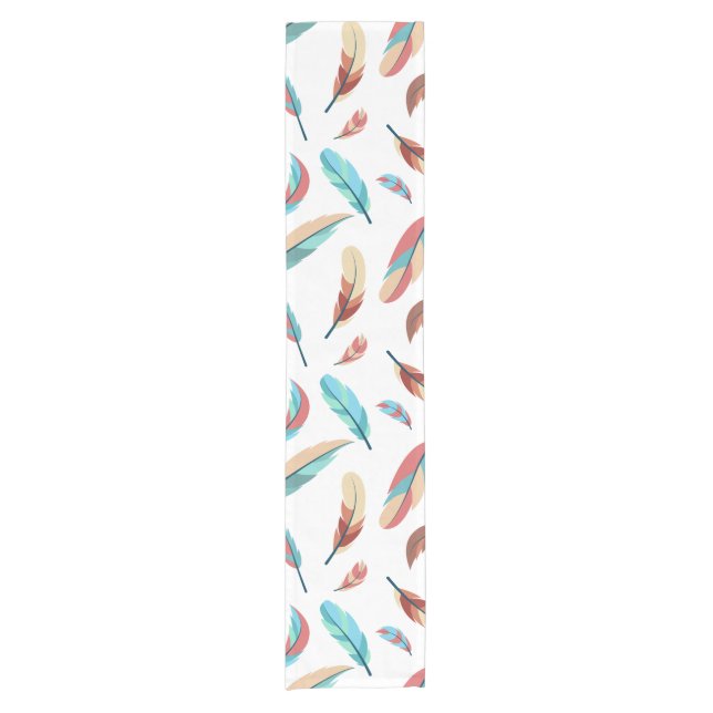Feather pattern short table runner (Front)