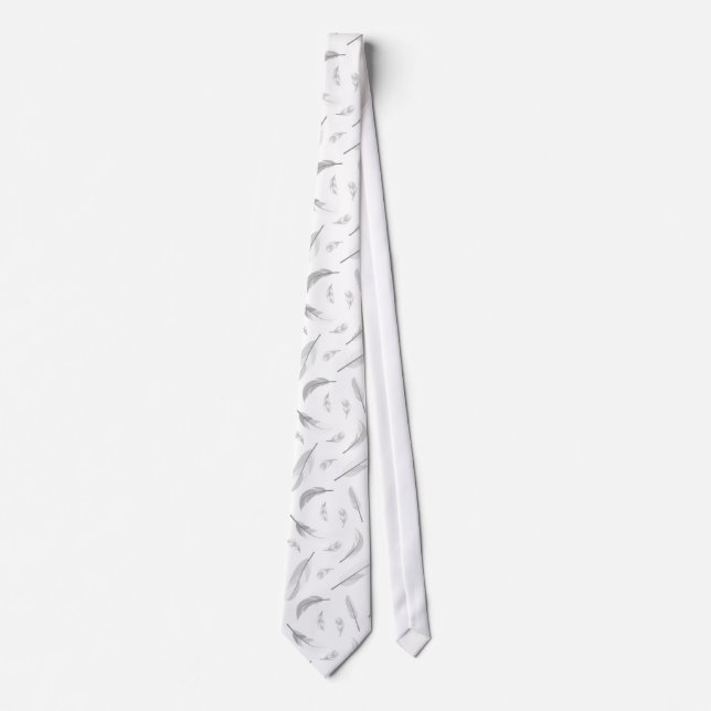 Feather pattern tie (Front)