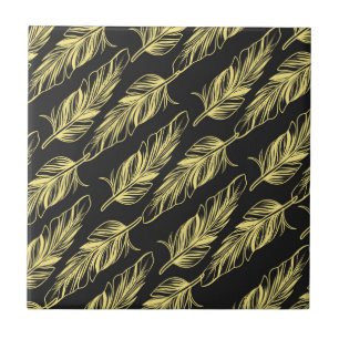 Feather Pattern Tile