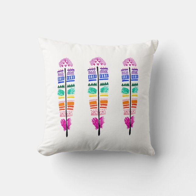 Feather Pillow By Megaflora (Front)