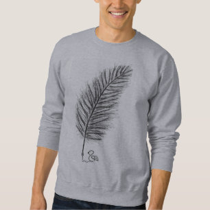 Feather Quill the voice of thoughts and emotions Sweatshirt