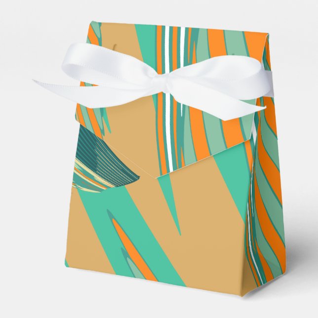 feather retro favor box (Front Side)