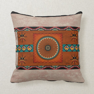 Feather Round Throw Pillow