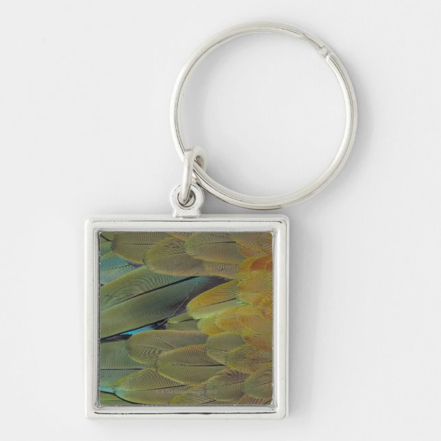 Feather surface keychain (Front)