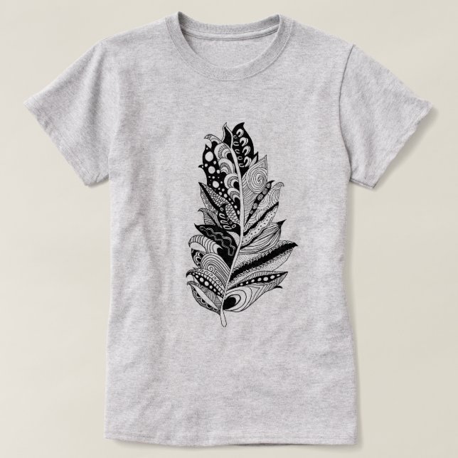 Feather T-Shirt (Design Front)