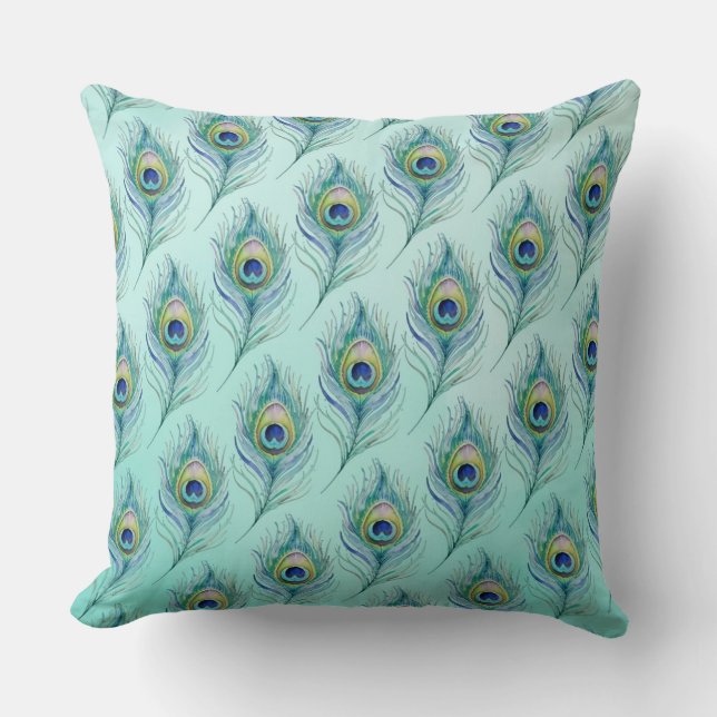 Feather Throw Pillow (Front)