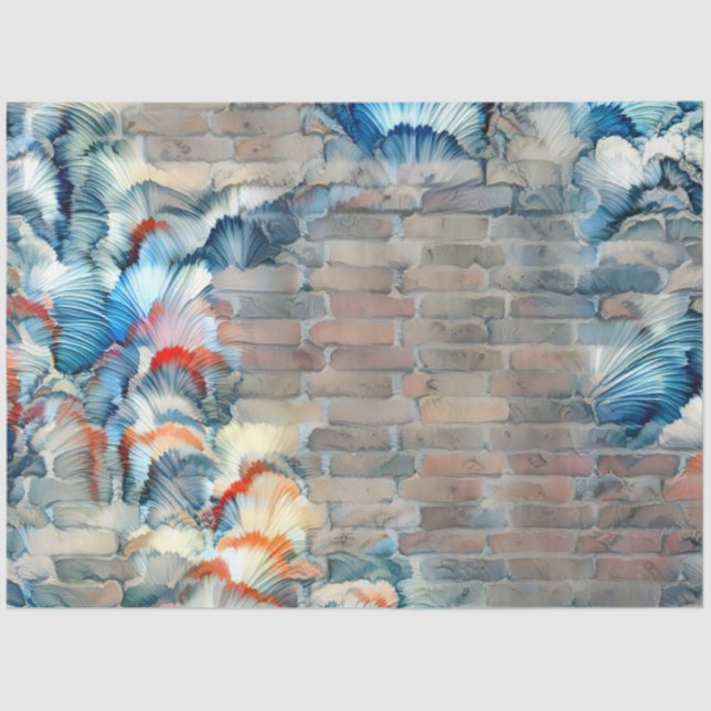 Feather Wall Art Collection Tissue Paper (Front)