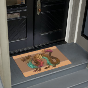 Feathered Dragon Doormat