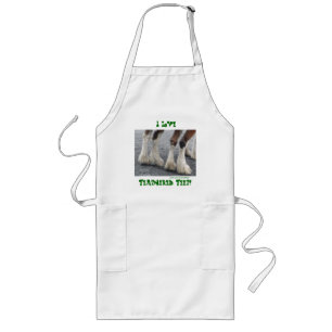 Feathered Feet Long Apron