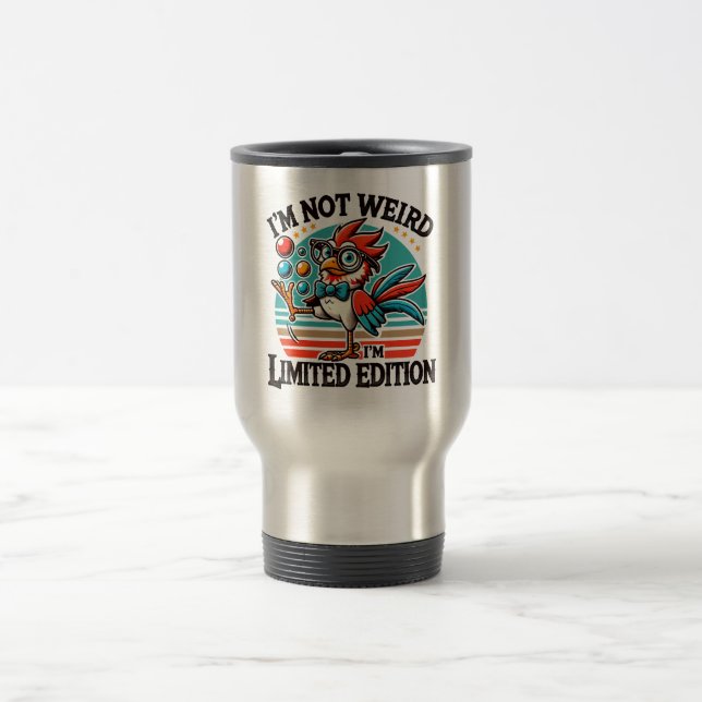 Feathered Flair's Declaration Travel Mug (Center)
