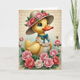 Feathered Friend Lovely Art Card