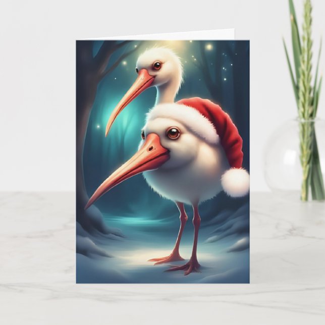 Feathered Friends Christmas Card (Front)