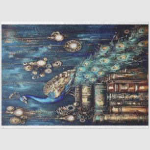 Feathered Wisdom Tissue Decoupage Paper