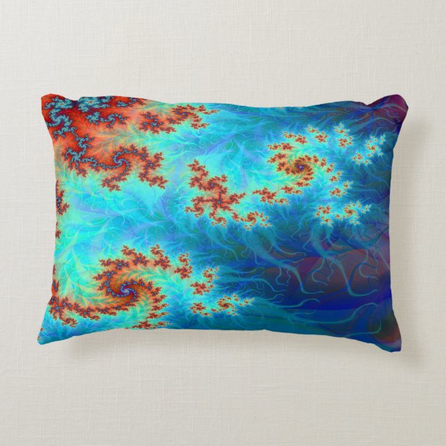 Feathering Winds Accent Pillow (Back)