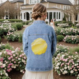 Featherlight Bloom Denim Jacket