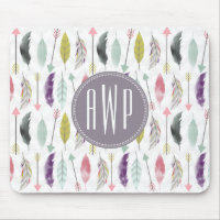 Feathers and Arrows Monogram