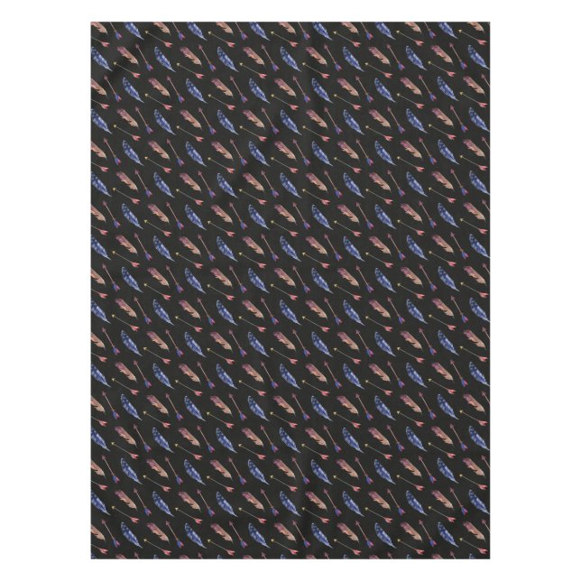 Feathers & Arrows Tablecloth (Front)