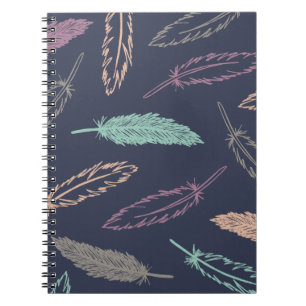 Feathers Falling Journal - Midnight