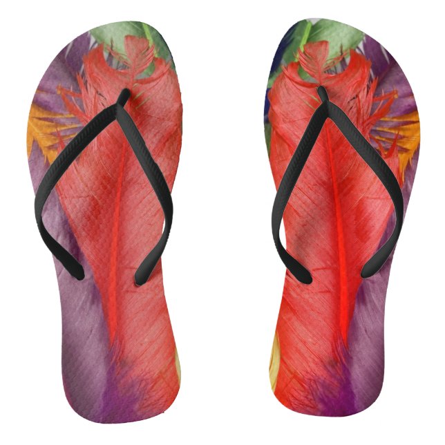 Feathers Flip Flops (Footbed)